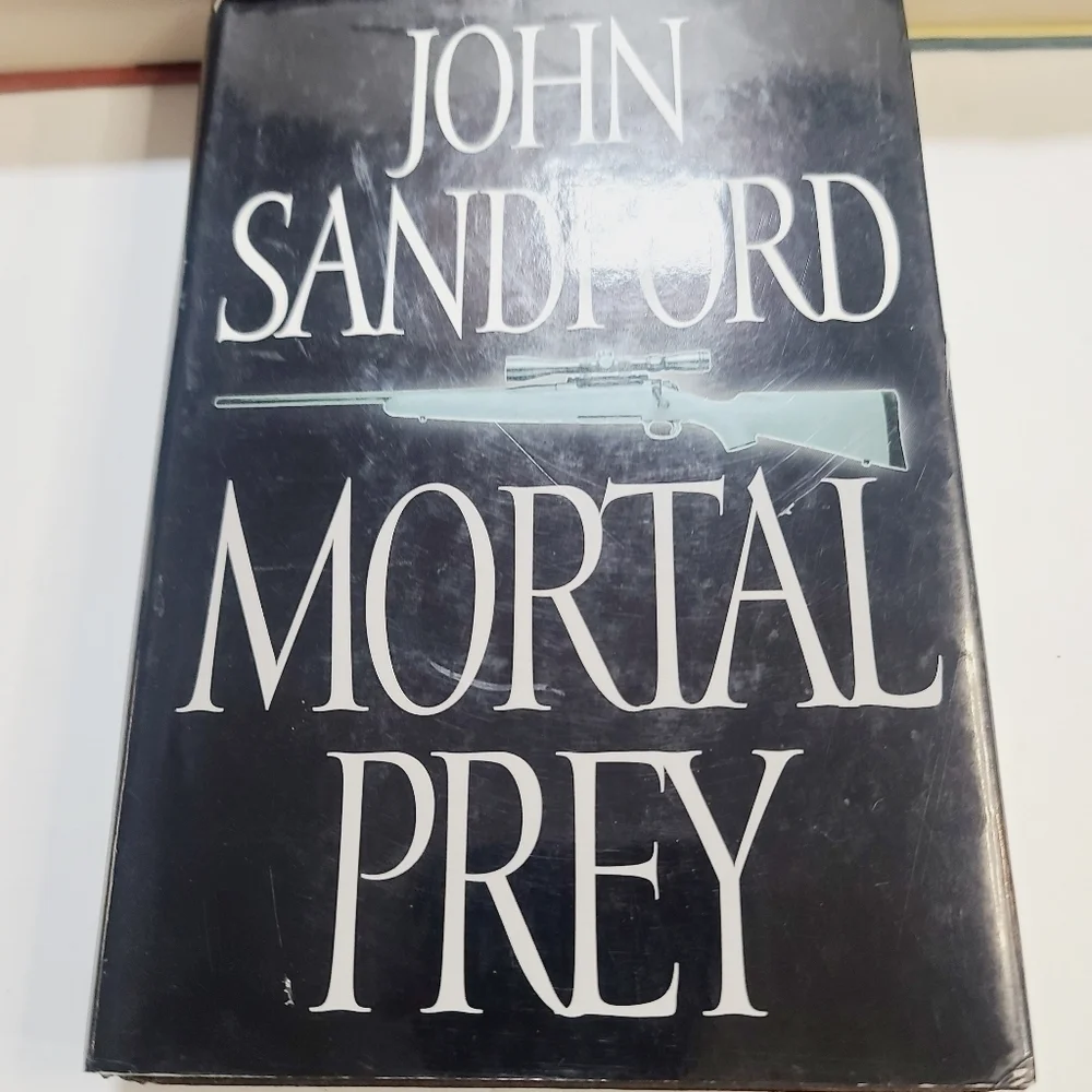 John Sandford Book Lot of 3 Shock Wave Mortal Prey Mad River